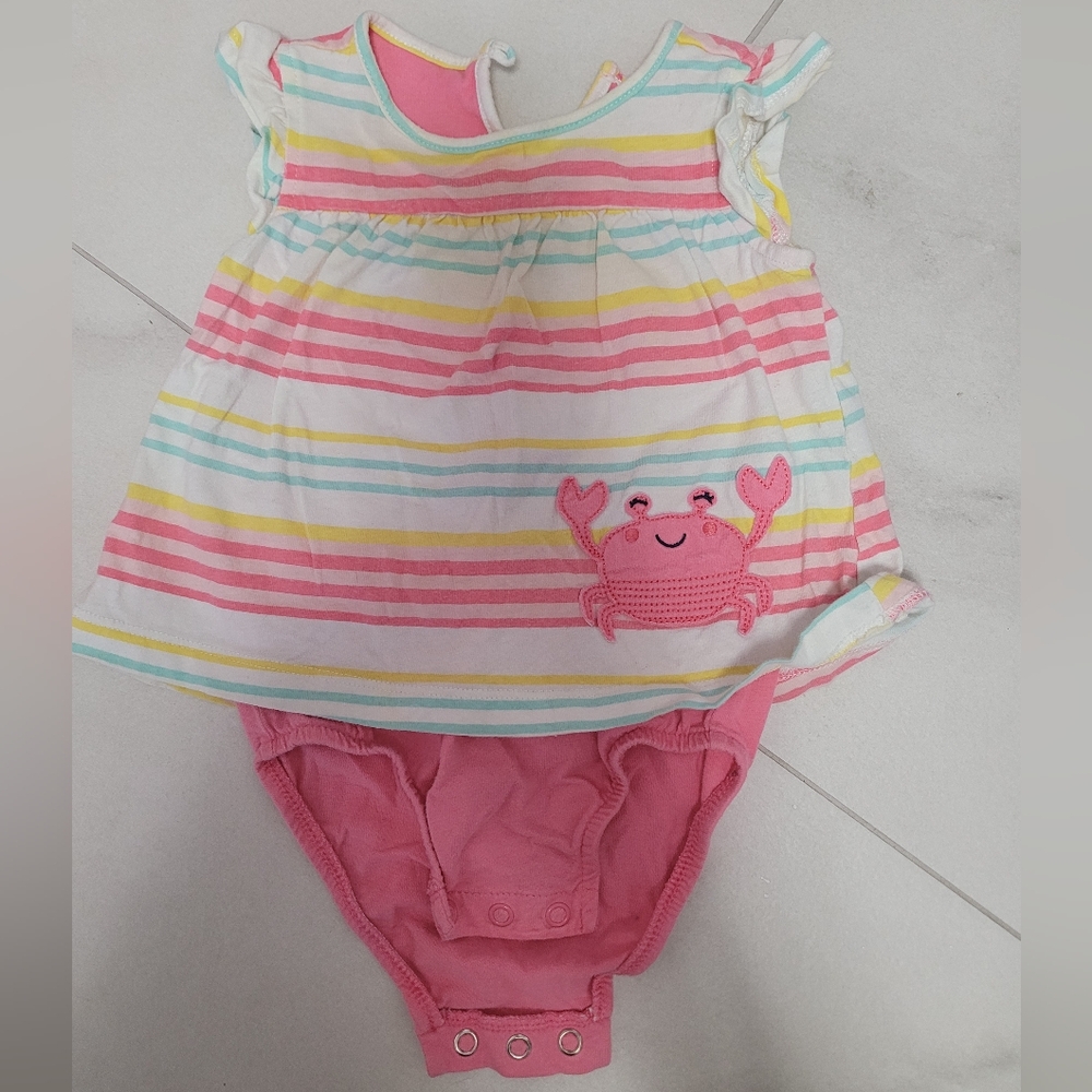 Baby Girl Bodysuit Dress Onesie